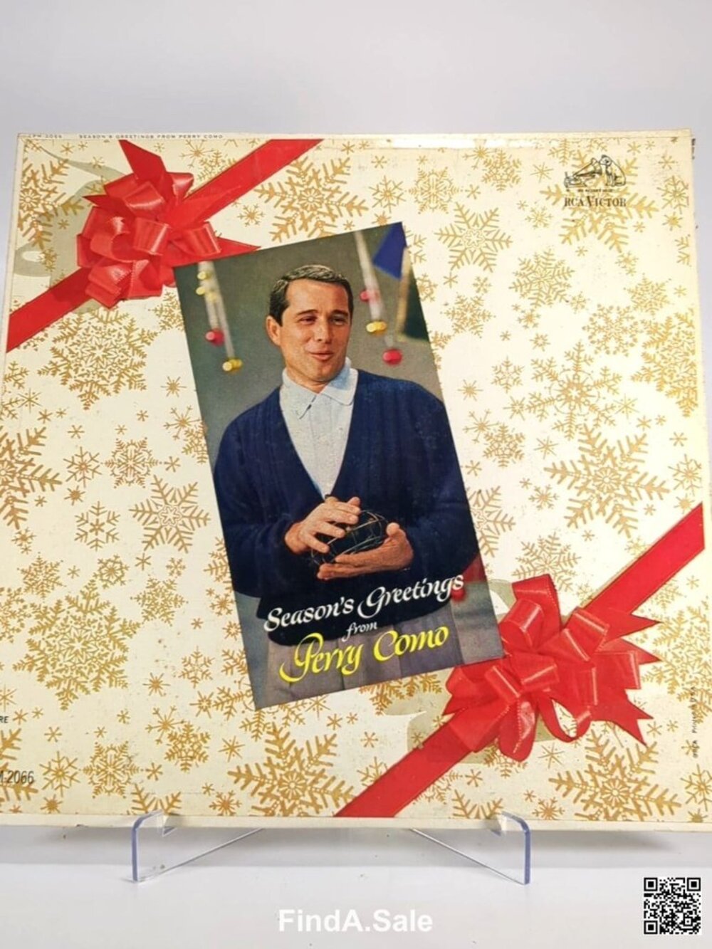 Season's Greetings from Perry Como, Vinyl LP, RCA Victor LPM-2066